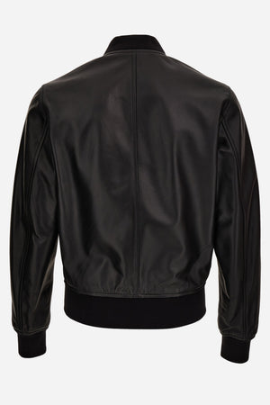 Blouson Leather In Leather United Skin