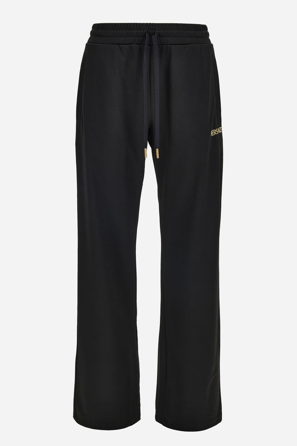 Sweatpant In Technical Jersey With Medusa Embroidery