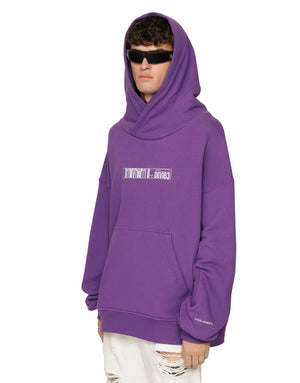 JERSEY HOODIE WITH DGVIB3 PRINT