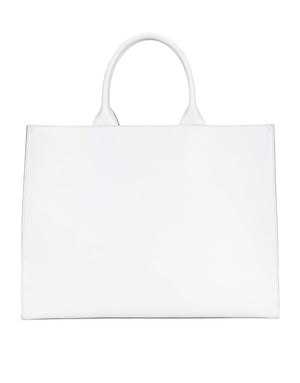 LARGE CALFSKIN DG DAILY SHOPPER WITH DG LOGO PRINT