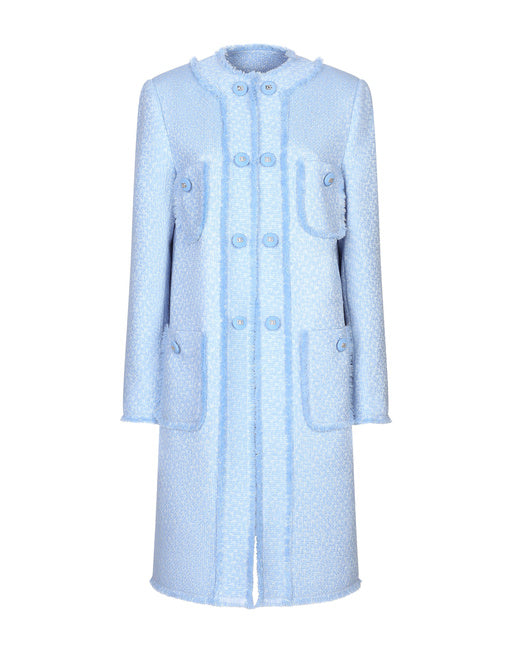 SINGLE-BREASTED COAT IN RACHEL TWEED