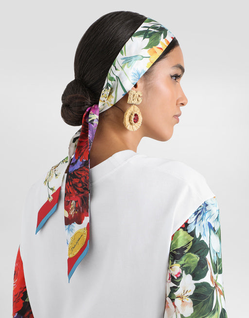 SHORT-SLEEVE T-SHIRT WITH SCARF