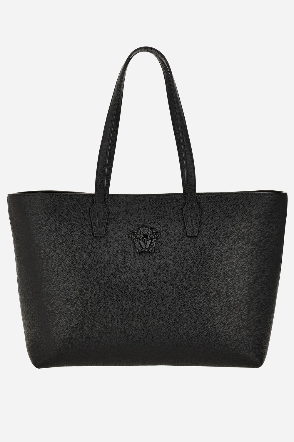 La Medusa Tote In Grainy Calf Leather