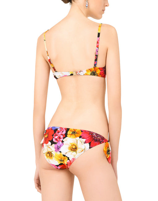 GARDEN-PRINT BALCONETTE BIKINI