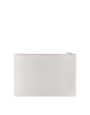 CALFSKIN DOCUMENT HOLDER WITH HEAT-STAMPED LOGO