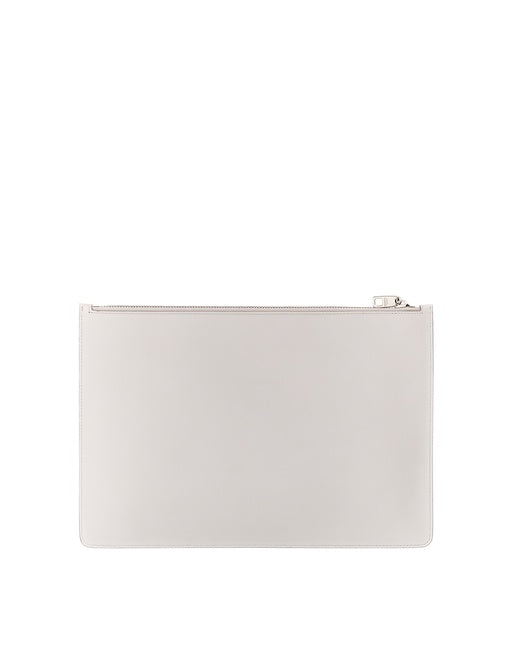 CALFSKIN DOCUMENT HOLDER WITH HEAT-STAMPED LOGO