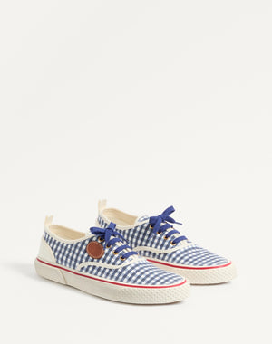 Sneaker Nojoke In Tessuto Canvas Stampa Vichy