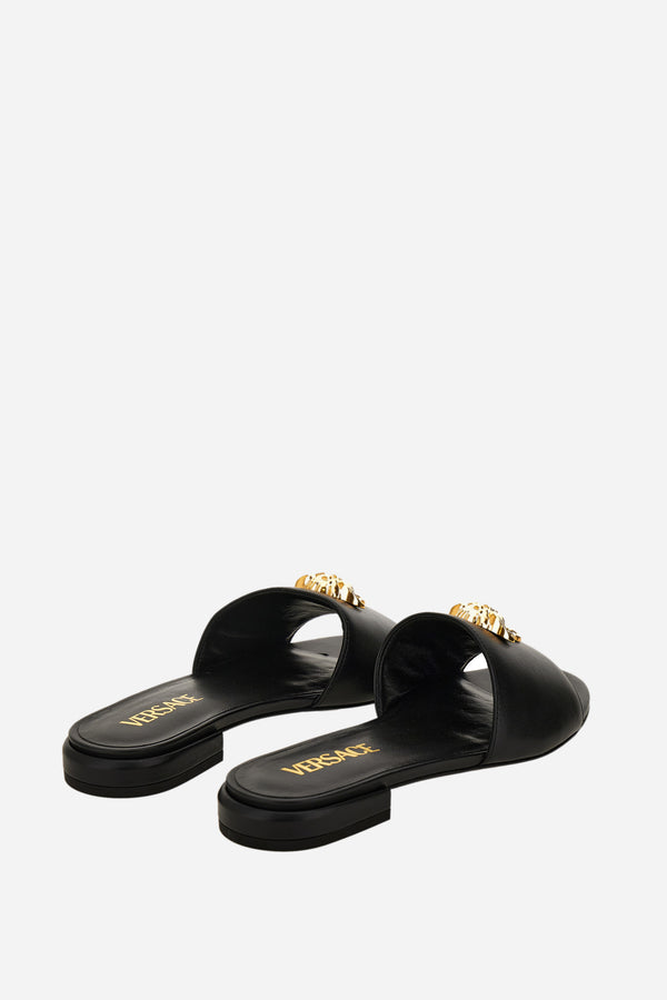 La Medusa Sandal  In Calf Leather