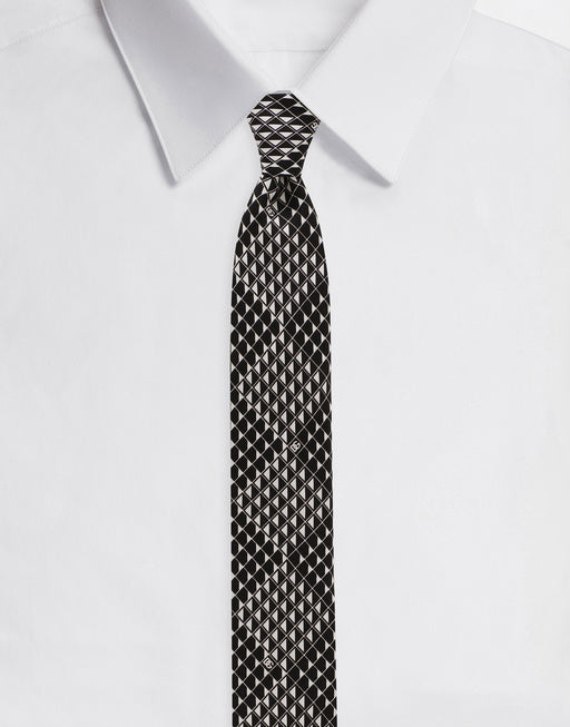 PRINTED TWILL TIE
