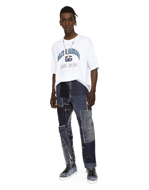 COTTON T-SHIRT WITH PRINT