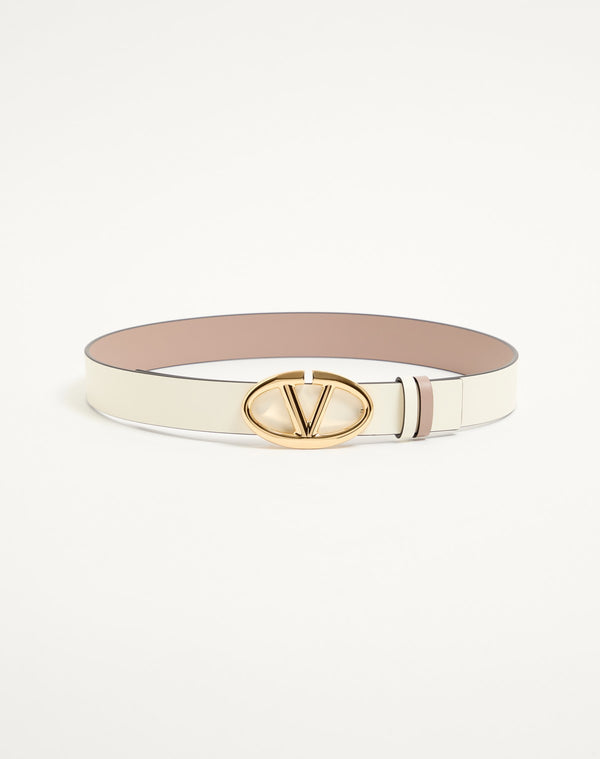 Cintura Reversibile Vlogo The Bold Edition In Vitello 30 Mm
