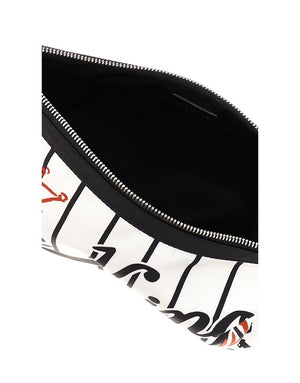 DOLCE & GABBANA FLAT DOCUMENT HOLDER IN DG PRINTED NYLON