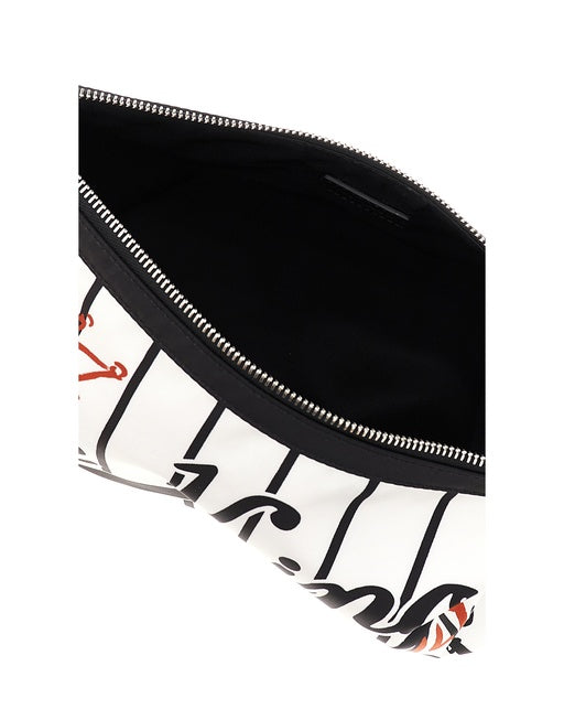 DOLCE & GABBANA FLAT DOCUMENT HOLDER IN DG PRINTED NYLON