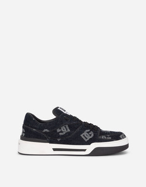 NEW ROMA SNEAKERS WITH DENIM LOGO