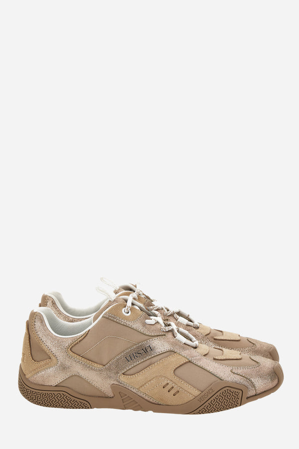 Galaxia Sneaker In Fabric-Laminated Leather