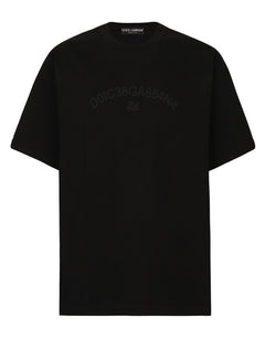COTTON T-SHIRT WITH DOLCE&GABBANA LOGO