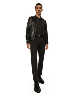 STRETCH JERSEY SKINNY FIT PANTS