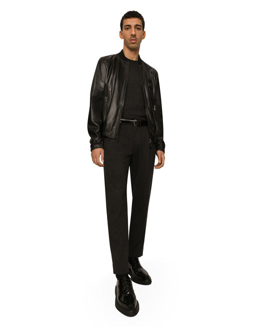 STRETCH JERSEY SKINNY FIT PANTS