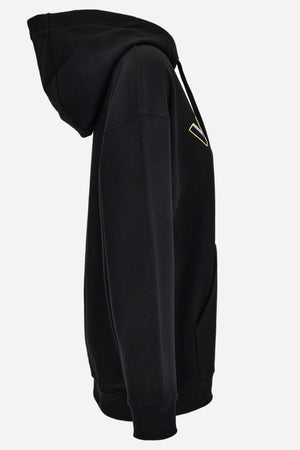 Sweatshirt In Sweatshirt Versace Milano Print