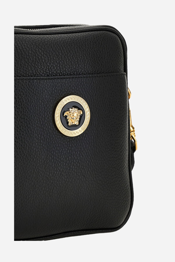 Icon Messenger In Grainy Calf Leather