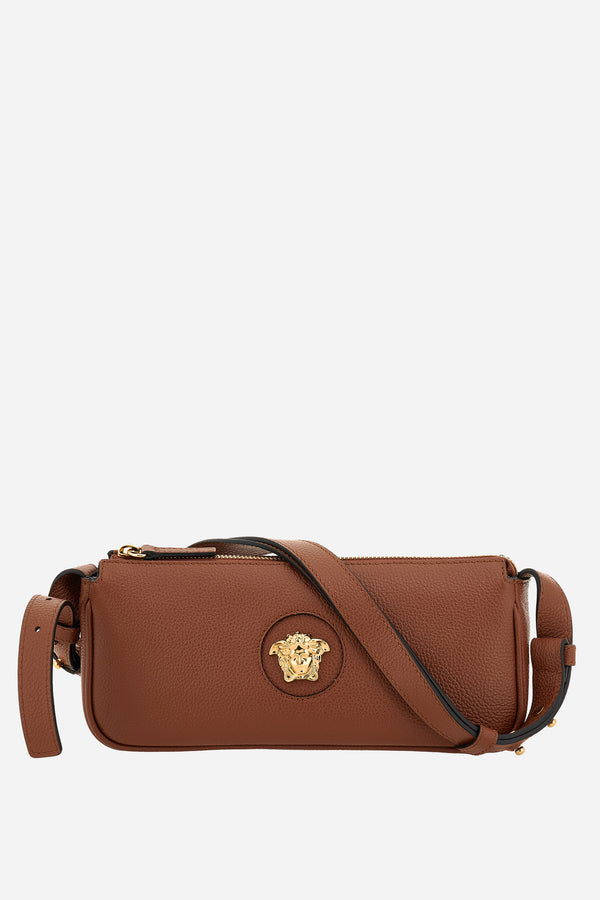 La Medusa Shoulder Bag In Grainy Calf Leather