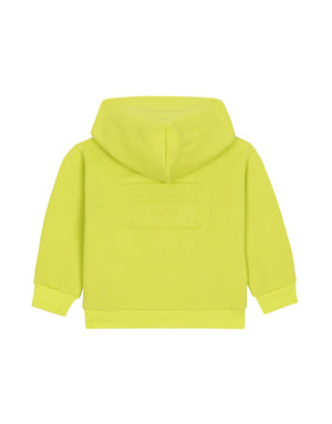 HOODIE WITH EMBOSSED MAXI-LOGO