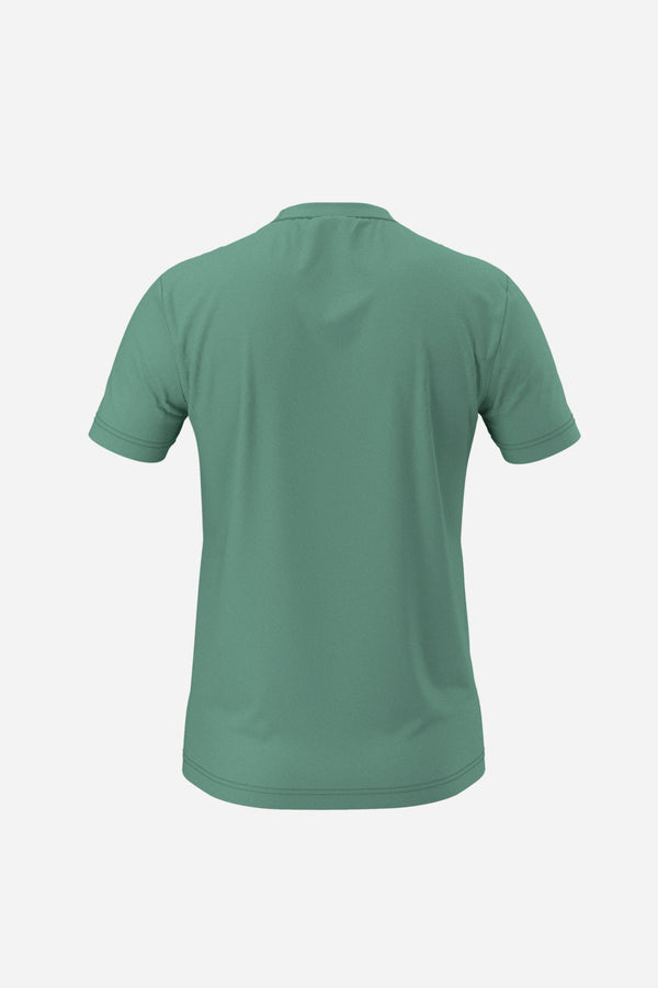 T-Shirt In Compact Cotton Jersey Fabric-Medusa Pop Embroidery