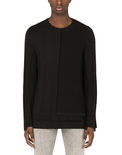 COTTON ROUND-NECK SWEATER