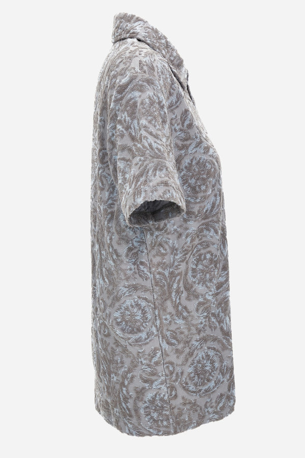 Polo In Responsible Fabric Yd Baroque Towel Stitch Jacquard-Embroidery
