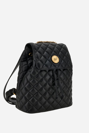 Icon Mini Backpack In Quilted Lamb Leather