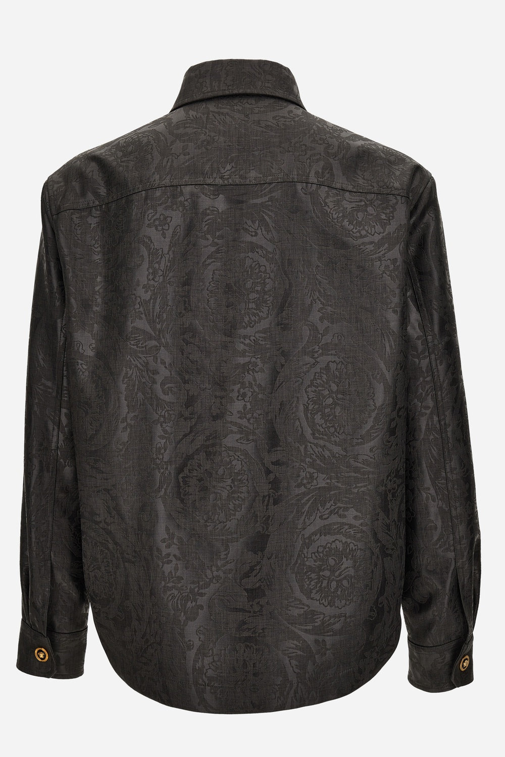Blouson In Barocco Embossed Melange Technical Fabric