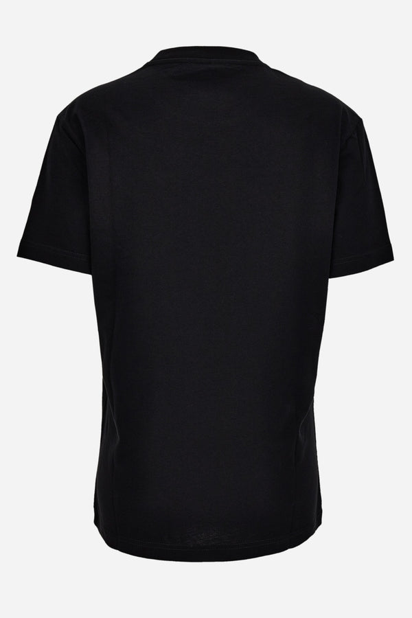 T-Shirt In Jersey-Versace And Greek Medusa Print