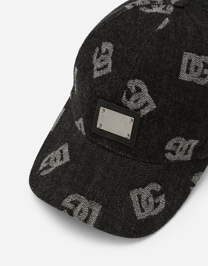 JACQUARD BASEBALL CAP WITH DG MONOGRAM