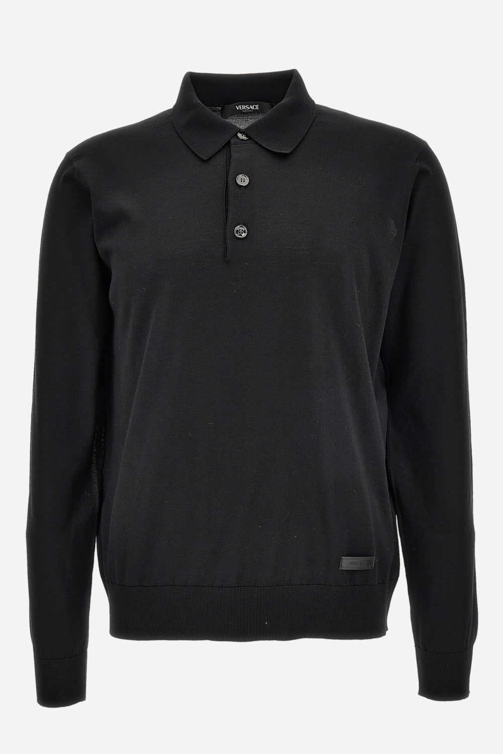 Knit Sweater In Silk Blend Essential Fabric