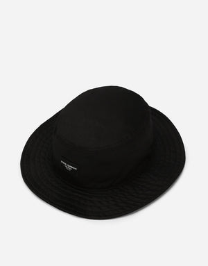 STRETCH GABARDINE BUCKET HAT