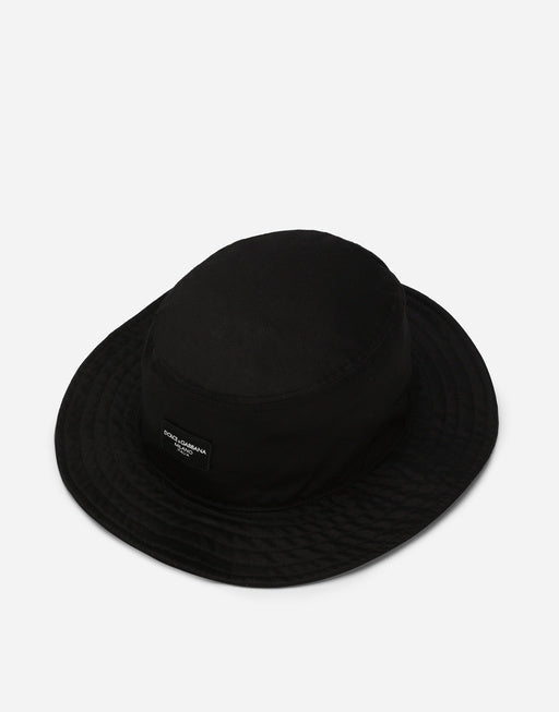 STRETCH GABARDINE BUCKET HAT