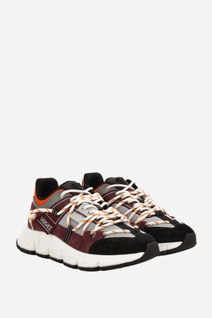 Urban Hike Sneaker In Split Leather-Fabric-Calf Leather