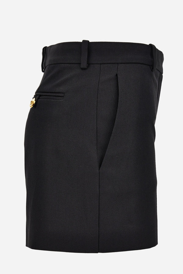 Shorts In Responsible Fluid Cotton Gabardine