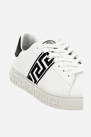 La Greca Sneaker In Responsible Fabric-Embroidery