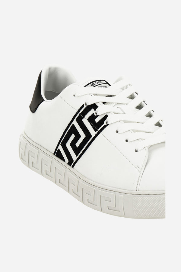 La Greca Sneaker In Responsible Fabric-Embroidery