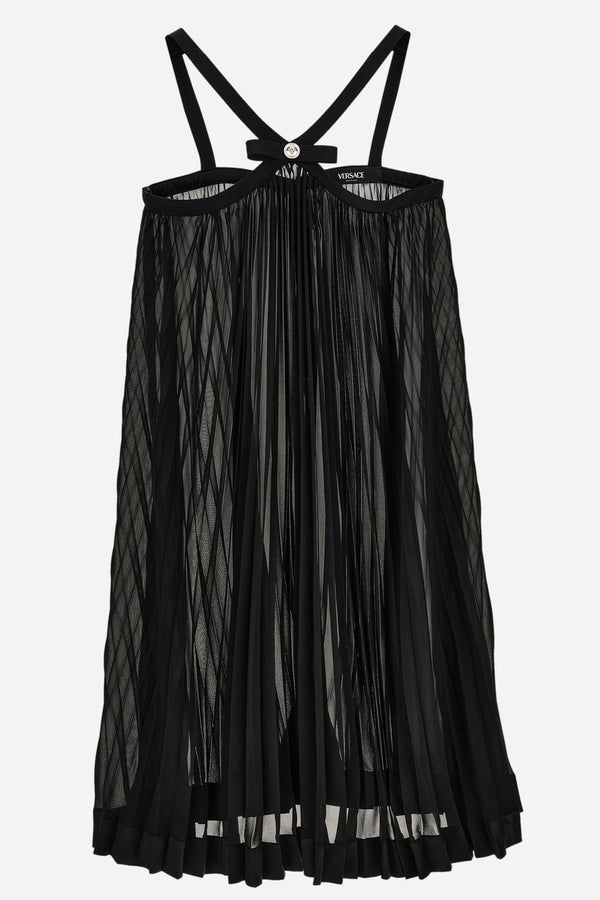 Cocktail Dress In Techno Georgette