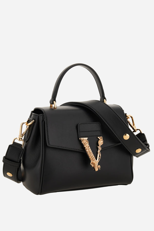 Virtus Top Handle In Calf Leather