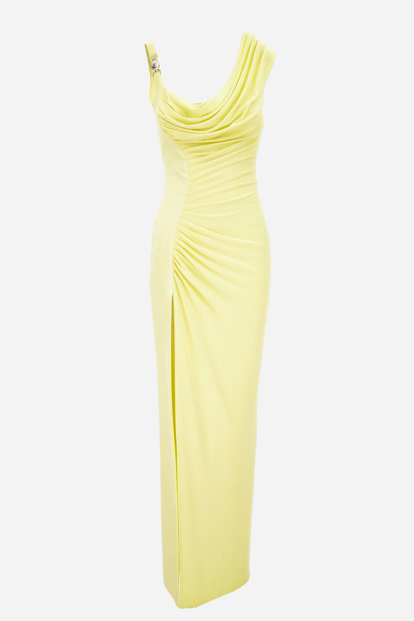 Gown In Responsible Stretch Crepe Jersey