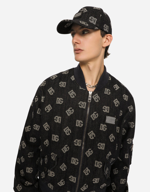 JACQUARD BASEBALL CAP WITH DG MONOGRAM