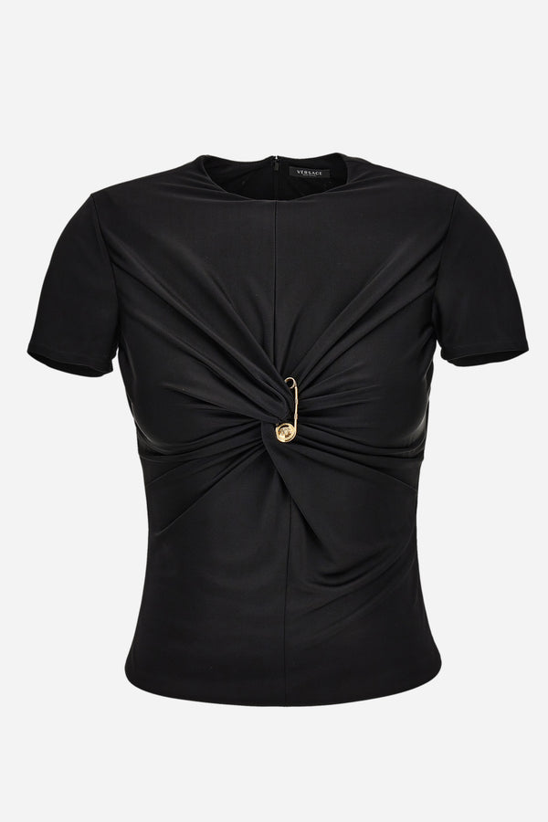 Blouse In Responsible Vicose Liquid Jersey