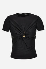 Blouse In Responsible Vicose Liquid Jersey