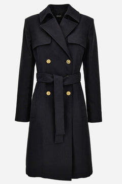Trench/Parka In Baroque Jacquard Cotton Fabric