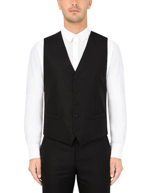 WOOL AND SILK MARTINI-FIT SUIT