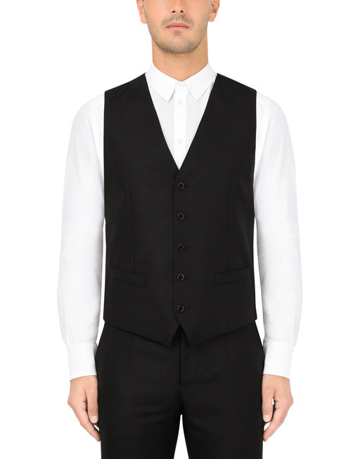 WOOL AND SILK MARTINI-FIT SUIT