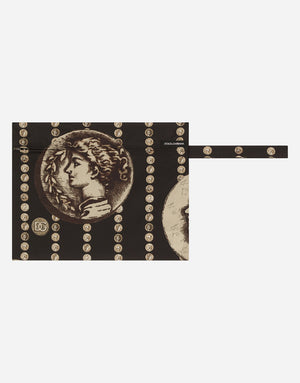 LOGO COIN SWIM SHORTS